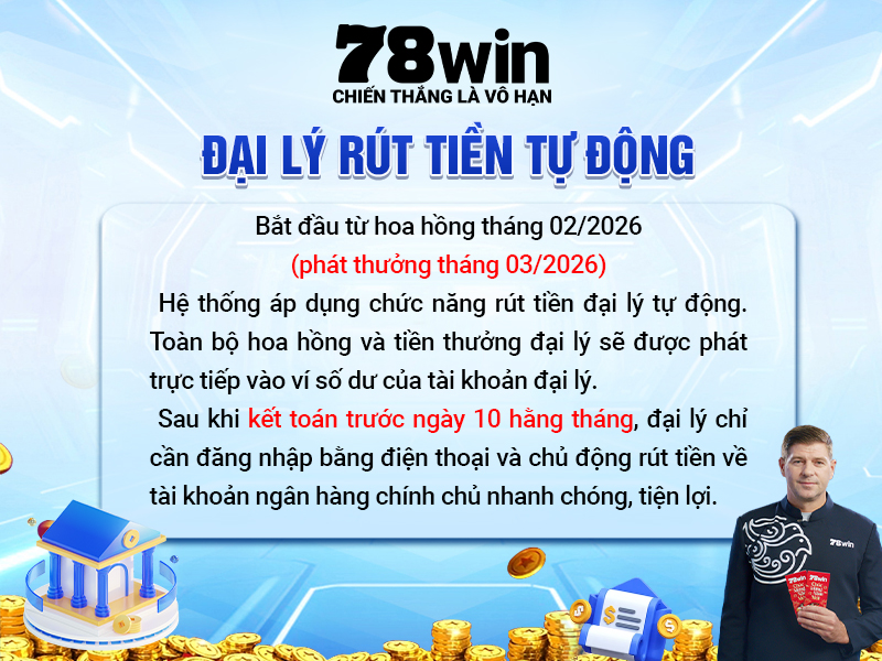 Hướng dẫn đại lý rút tiền